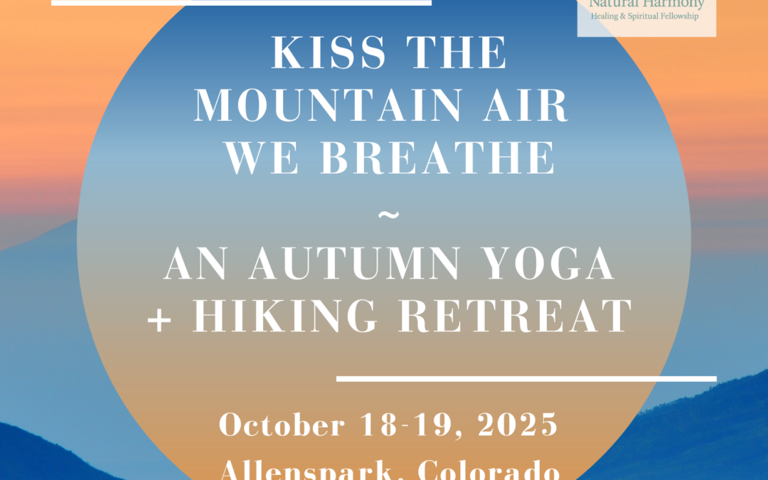 Kiss the Mountain Air We Breathe- An Autumn Yoga + Hiking Retreat