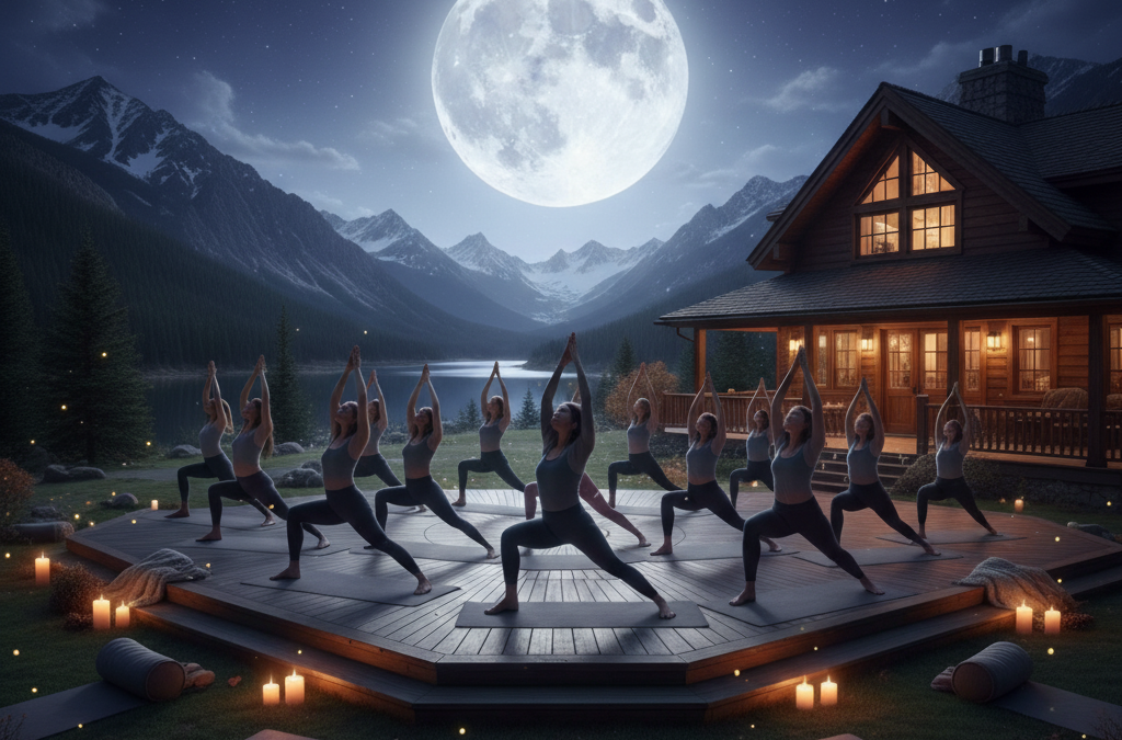 Kiss the Mountain Air We Breathe- An Autumn Yoga + Hiking Retreat